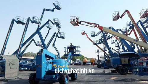 Dịch vụ cho thuê xe nâng người tại Thanh Hóa