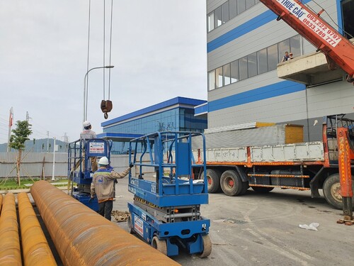 Chuyên mua bán và cho thuê xe nâng người tại Hà Tĩnh