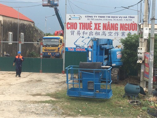 Dịch vụ cho thuê xe nâng người tại Huyện Diễn Châu Nghệ An