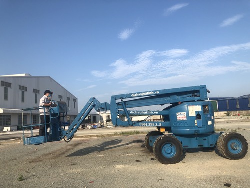 Hưng Nguyên, Nghệ An cho thuê xe nâng người làm việc trên cao