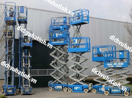 Dịch vụ cho thuê xe nâng người tại Nghệ An
