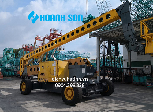 Cho thuê xe nâng người 40m tại Formosa Hà Tĩnh